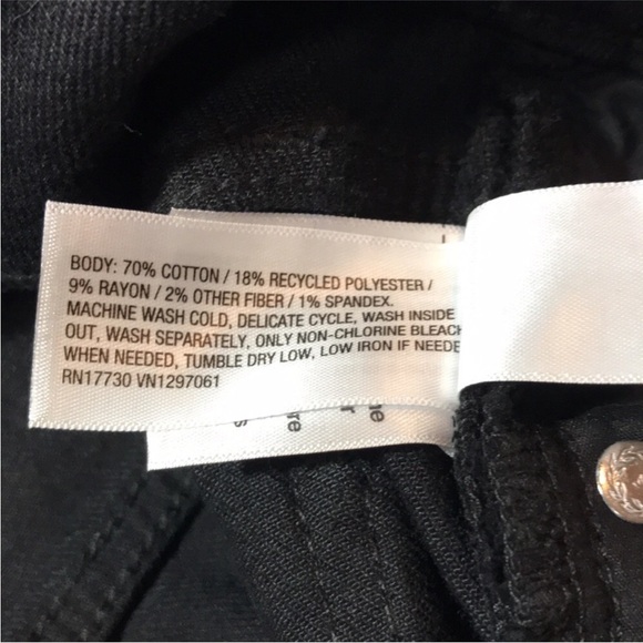 🆕Universal Thread Highest Rise Straight Leg Black Denim Jeans Var Sizes | NWT - Picture 7 of 11